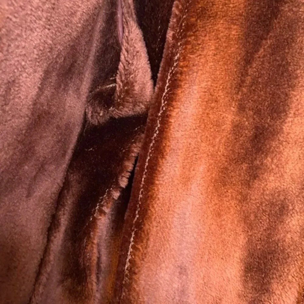 Vintage The Rossano brown men's leather jacket